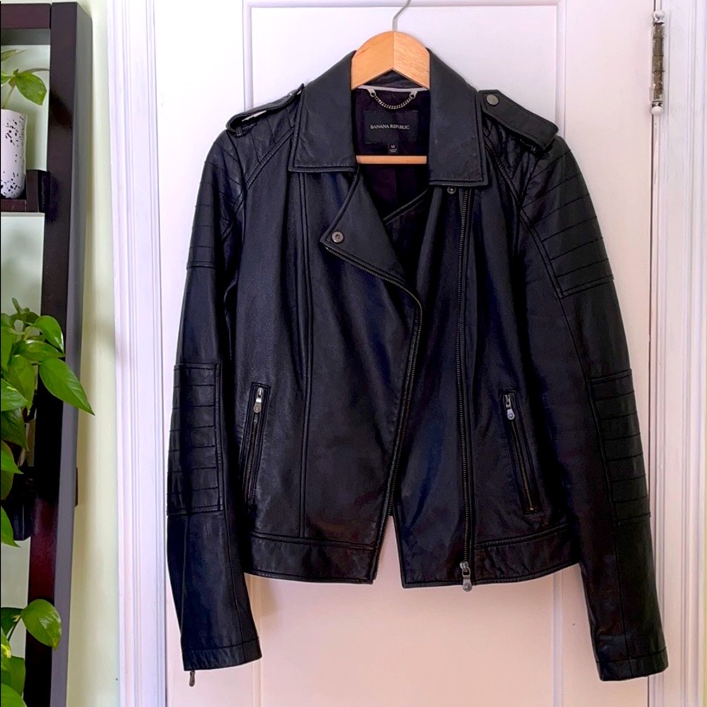 Banana Republic leather jacket